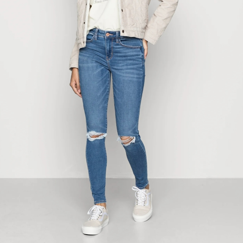 American Eagle Outfitters Super Hi-rise Jegging Skinny Jeans, Size 6 Long